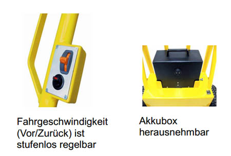 Elektrische Sackkarre KULI