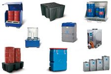 Behälter-Gefahrstofflagerung