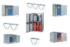 Gasflaschen-Lagerung-Umwelt