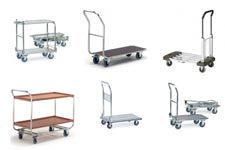 Plattformwagen aus Alu