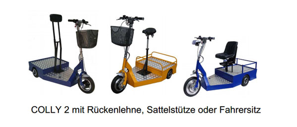 COLLY 2 Roller mit Rückenlehne