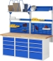 Preview: Werkbank 7510A4, B2000xT700xH890mm, 12xSchublade-TA