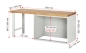 Preview: Werkbank 7711A1, B2000xT700xH890mm, 5xSchublade-TA