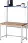 Preview: Werkbank höhenverstellbar 8001A1, B1250xT700xH840-1040mm, 1xSchublade-TA