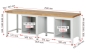 Preview: Werkbank höhenverstellbar 8159A1, B2500xT700xH840-1040mm, 6xSchublade-TA