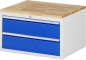 Preview: Schubladenschrank XL2.0, B770xT650xH465mm, B-Top-25mm, 2xSchublade-TA