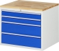 Preview: Schubladenschrank XL3.1, B770xT650xH645mm, B-Top-25mm, 4xSchublade-TA