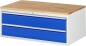 Preview: Schubladenschrank XXL2.0, B1145xT650xH465mm, B-Top-25mm, 2xSchublade-TA