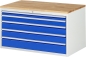 Preview: Schubladenschrank XXL3.11, B1145xT650xH645mm, B-Top-25mm, 5xSchublade-TA