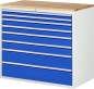 Preview: Schubladenschrank XXL7.11, B1145xT650xH1035mm, B-Top-25mm, 8xSchublade-TA