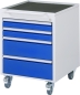 Preview: Roll-Container 7000 - 3.1, B580xT650xH745mm, 4xSchublade-TA