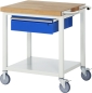 Preview: Fahrbare Werkbank 8001, B750xT700xH880mm, Ablageboden-MT, 1xSchublade-TA