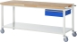 Preview: Fahrbare Werkbank 8001, B2000xT700xH880mm, Ablageboden-MT, 1xSchublade-TA