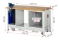 Preview: Werkbank mit Fahrgestell 8185, B1500xT700xH880mm, 4xSchublade-TA, 1xSSK