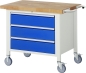 Preview: Fahrbare Werkbank 8257, B1000xT700xH880mm, 3xSchublade-TA