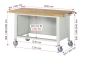 Preview: Fahrbare Werkbank 8357, B1500xT700xH880mm, 3xSchublade-TA