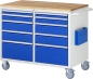 Preview: Montagewagen LL5.2.2, B1145xT650xH975mm, 10xSchublade-TA, B-Top-25mm