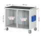 Preview: Montagewagen LL5.23.12, B1145xT650xH975mm, 5xSchublade-TA, 1xTür, B-Top-25mm