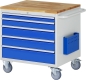 Preview: Montagewagen XL3.11, B770xT650xH795mm, 5xSchublade-TA, B-Top-25mm