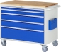 Preview: Montagewagen XXL5.2, B1145xT650xH975mm, 5xSchublade-TA, B-Top-25mm