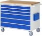 Preview: Montagewagen XXL5.9, B1145xT650xH975mm, 6xSchublade-TA, B-Top-25mm
