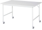 Preview: Fahrbarer Arbeitstisch Jerry (4 LR), B1500xT1000xH900mm, M-Platte-22mm