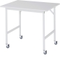 Preview: Fahrbarer Arbeitstisch Jerry (4 LR), B1000xT800xH900mm, M-Platte-22mm