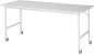Preview: Fahrbarer Arbeitstisch Jerry (4 LR), B2000xT800xH900mm, M-Platte-22mm