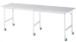 Preview: Fahrbarer Arbeitstisch Jerry (6 LR), B2500xT800xH900mm, M-Platte-22mm
