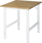 Preview: Arbeitstisch Tom höhenverstellbar, B750 x T1000 x H760-1080 mm, B-Platte-25mm