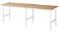 Preview: Arbeitstisch Tom höhenverstellbar, B2500xT800xH760-1080mm, B-Platte-25mm