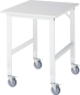 Preview: Fahrbarer Arbeitstisch (HV) Tom (4 LR), B750xT1000xH910-1230mm, M-Platte-22mm