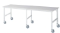 Preview: Fahrbarer Arbeitstisch (HV) Tom (6 LR), B3000xT1000xH910-1230mm, M-Platte-22mm