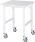 Preview: Fahrbarer Arbeitstisch (HV) Tom (4 LR), B750xT800xH910-1230mm, M-Platte-22mm