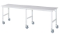 Preview: Fahrbarer Arbeitstisch (HV) Tom (6 LR), B3000xT800xH910-1230mm, M-Platte-22mm