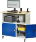 Preview: Computer-Tisch 1023, B1100xT790xH1180mm, mobil