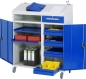 Preview: Beistellschrank Stehpult 06T, B1100xT520xH1110/1220mm, mobil