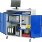 Preview: Computer-Schrank 60T, B1100xT520xH1185mm, mobil
