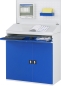 Preview: Computer-Schrank 61T, B1100xT520xH1770mm, stationär