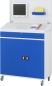 Preview: Computer-Schrank 61T, B1100xT520xH1895mm, mobil
