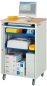 Preview: Computer-Station 2050, B720xT660xH1140mm, mobil