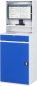 Preview: Computer-Schrank 65 mit Monitorgehäuse T250mm, B650xT520xH1770mm, stationär