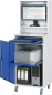 Preview: Computer-Schrank 65 mit Monitorgehäuse T250mm, B65 xT520xH1895mm, mobil