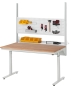 Preview: Arbeitstisch elektrisch höhenverstellbar, B2000xT1000xH720-1120mm, B-Platte-25 mm
