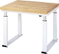 Preview: Werkbank elektrisch höhenverstellbar, B1000xT900xH740-1140mm, B-Platte-40 mm