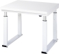 Preview: Werkbank elektrisch höhenverstellbar, B1000xT900xH740-1140mm, HPL-Platte-40 mm