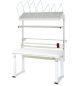 Preview: Packtisch Komplettset 03, 08-WB, B1500 x T700, H-Platte