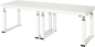 Preview: Werkbank elektrisch höhenverstellbar, B2500xT7900xH740-1140mm, HPL-Platte-40 mm