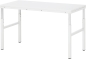 Preview: Arbeitstisch Basis Serie E, B1500xT700xH650-1000mm, Melamin-Platte 22mm