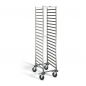 Preview: Edelstahl Regalwagen, 460x613x1800 mm, RWR 160-20